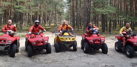 ATV And Quad Bikes | ATV Safari | Day Activities | Weekend In Riga