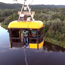 Cable Car | Bungee Jumping | Day Activities | Weekend In Riga