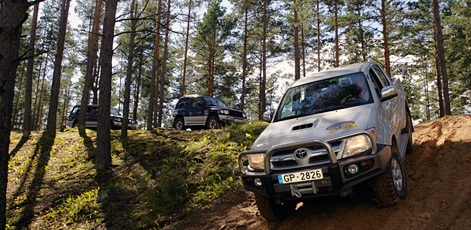 Off Road Driving on slopes | Off Road Adventure | Day Activities | Weekend In Riga