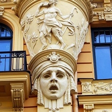 Art Nouveau district 